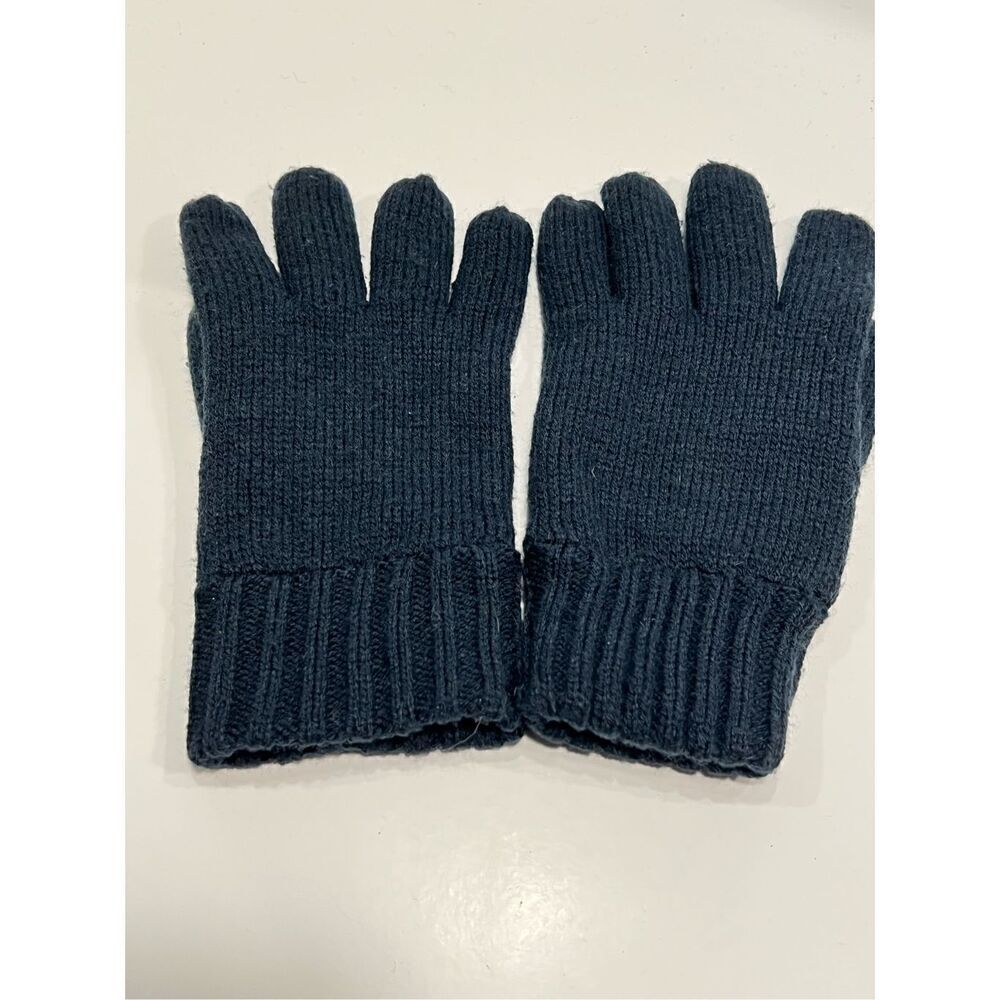 Men’s Knit Lined Gloves Gray See description